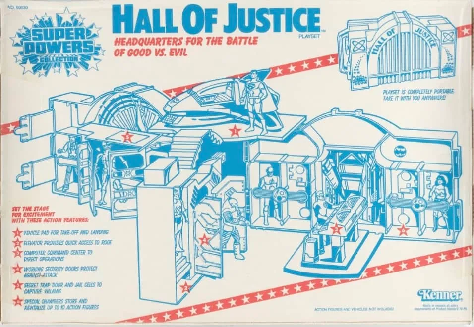Hall of Justice Box - Back