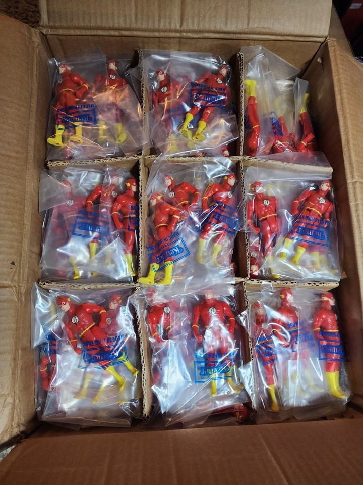 The Flash (polybag) carded - Opened case.