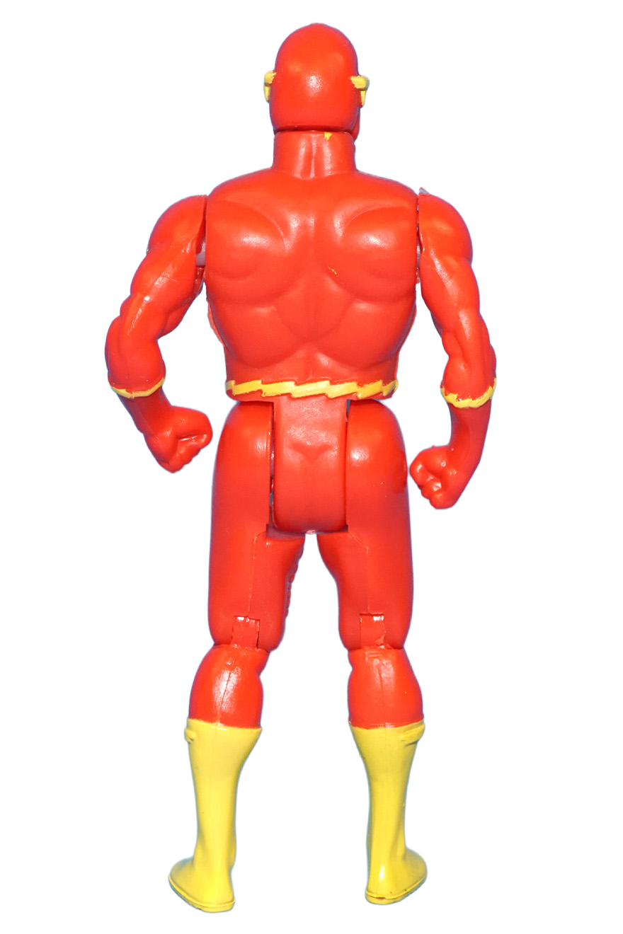 Back view of Kenner Super Powers Collection The Flash - Loose