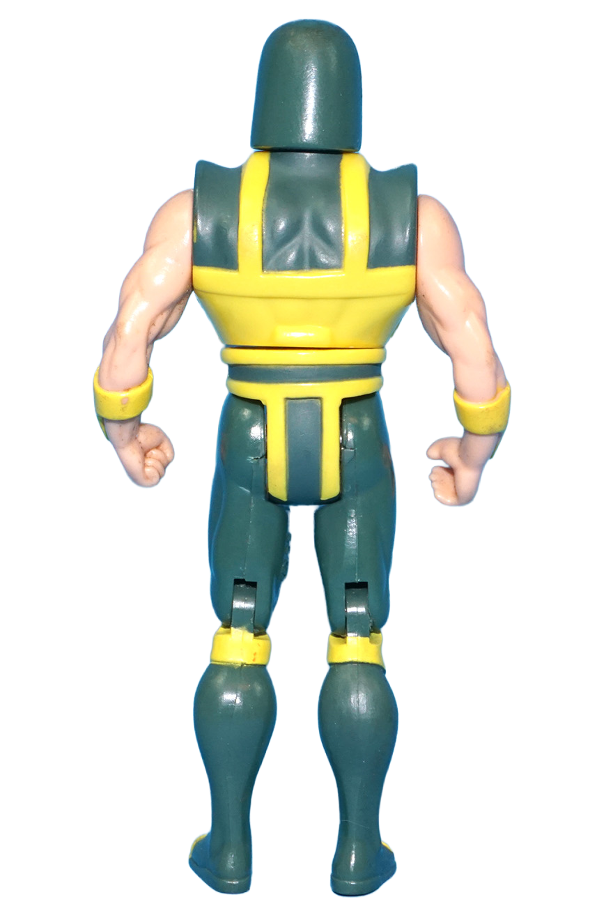 Back view of Kenner Super Powers Collection Cyclotron - Loose
