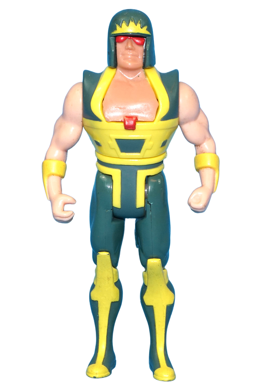 Front view of Kenner Super Powers Collection Cyclotron - Loose