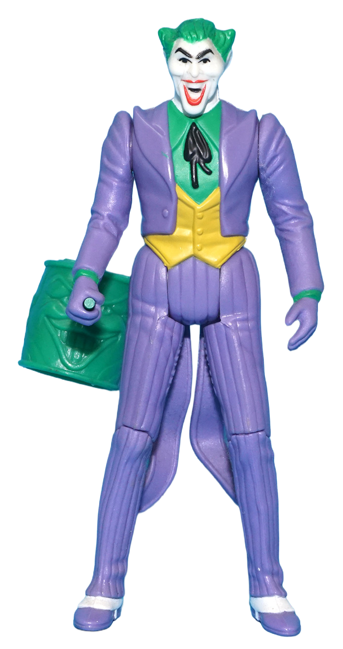 Front Photo of Loose Kenner Super Powers Collection Joker