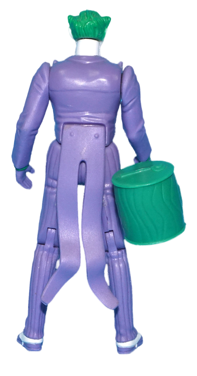 Back Photo of Loose Kenner Super Powers Collection Joker