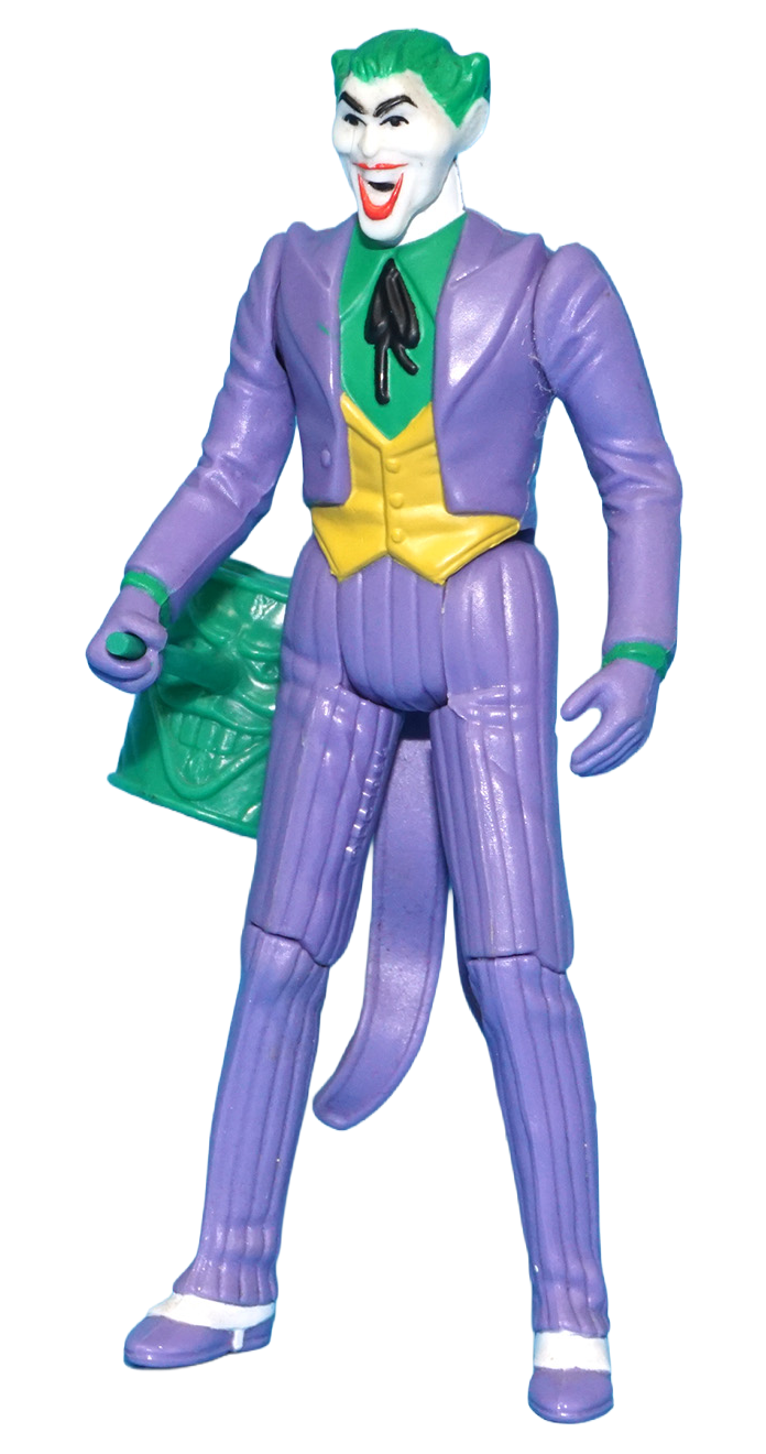 Left Photo of Loose Kenner Super Powers Collection Joker